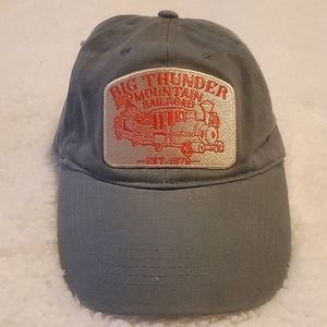 Disney Big Thunder Mountain Railroad adjustable hat. OSFA